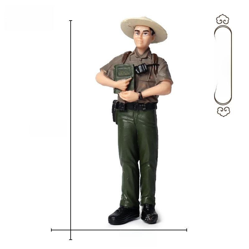 Realistic Farm And Ranch Plastic Figurine Set Detailed Farmer Models