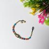 Guochao Ethnic Handmade Woven Bracelet: High-End Cold Style for Women and Couples