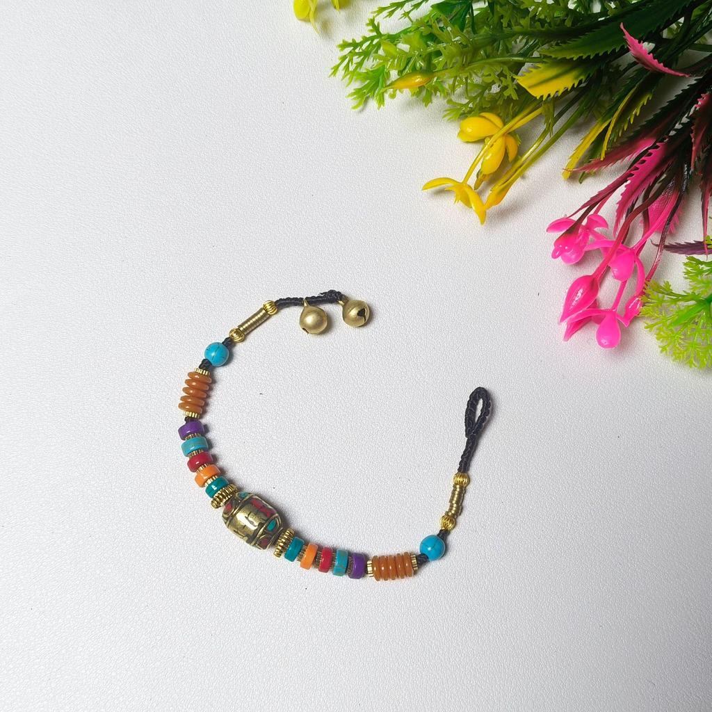 Guochao Ethnic Handmade Woven Bracelet: High-End Cold Style for Women and Couples