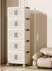 Folding Storage Box Storage Cabinet With Wheels Multifunctional Box With Pulley Household Sorting Wardrobe Organizer Container