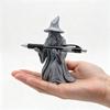 3D Printed Wizard Statue Model Creative Design Wizard Ornament Fashion Pen Holder  Gift