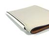 HERMES Bicolor Nect Business Card Holder Pass Case Card Case White/Light Beige