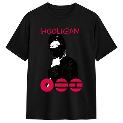Hooligan Concert Unisexs T Shirt Vintage Tee Shirt Short Sleeve Round Neck TShirt Cotton Plus Size Clothes