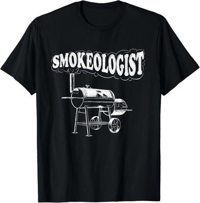 Smokeologist - Funny Pitmaster BBQ Smoker Grilling Gift Unisex T-Shirt