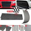 120x40cm Grill Méhsejt Hatszögletű Háló Rács Univerzális Motorháztető Szellőző Versenygrillek ABS Műanyag Spoiler Lökhárító Szellőzők