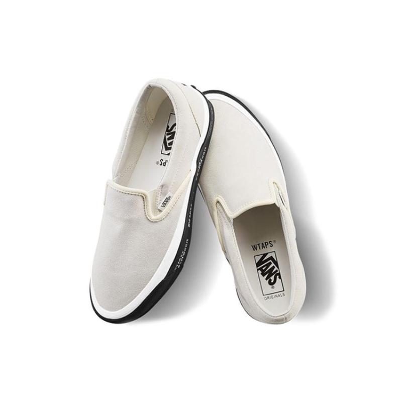 Vans Wtaps X Og Classic Slip On Lx 'Grey Black' Vans VN0A45JK20F