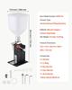 Manual Filling Machine, 10-120 Ml, 12 L Hopper, Paste Liquid Filler, for Water, Honey, Oil, Shampoo and Lotion, Anti-Drip Nozzle, Adjustable Bottle