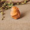 Chinese Zodiac Wood Carving Chinese New Year Ornaments Mini Statue Cute Snake Animal Decor Office Desktop Pendant Car Decoration