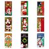 Ornaments Santa Claus Decoration 90x185cm Christmas Door Cover Christmas Hanging Cloth  Porch Home