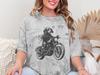 Dachshund Motorcycle Shirt - Biker Doxie Retro Rider Tee, Wiener Dog MotorBikes Shirt Motor Lover Weenie Dog Vintage Sausage Dog Mom Dad Tee