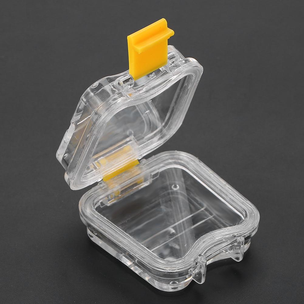 Professional Denture Box Dental False Teeth Storage Case Tooth Container with Film