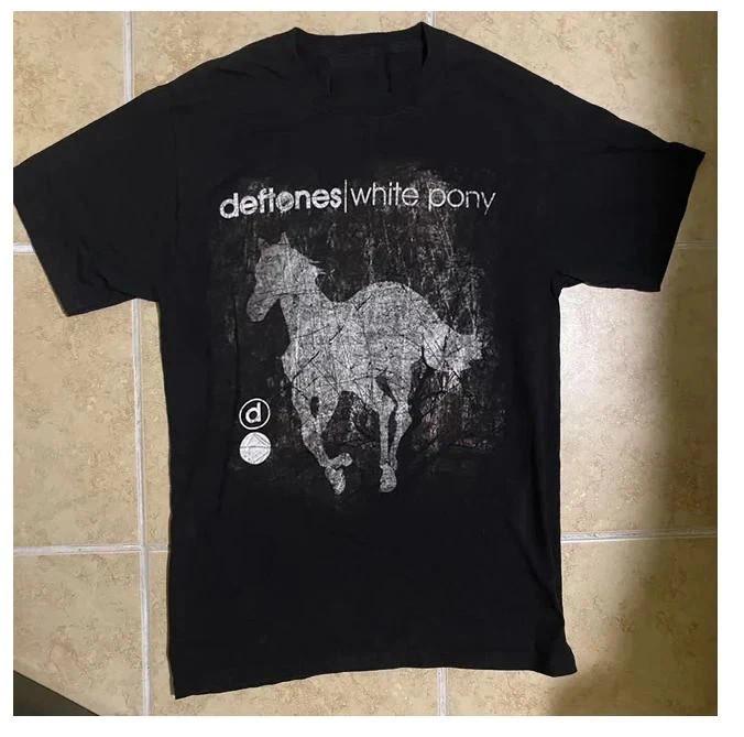 Deftones Band WHITE PONY Rock Unisex Shirt Adult Cotton Tee Unisex T-Shirt XXL