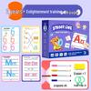 Penmanship & Logic Puzzle Calligraphy Practice Workbook for Early Education