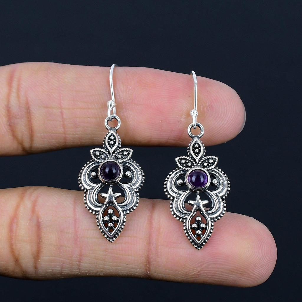 Carnelian, Pearl Gemstone Earrings Solid 925 Sterling Silver Handmade Earrings Jewelry Gift For Women And Girls E-2065