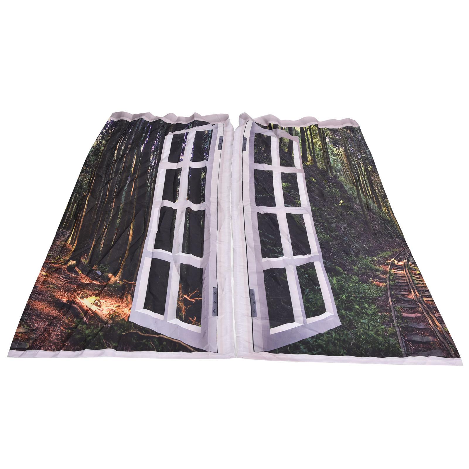 Blackout Curtains Window Curtain Panels Decorative Curtains for Bedroom Living Room Study Hotel