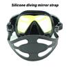 Scubas Mask Strap Dive Mask Strap Replacement Silicone Mask Strap Swimming Goggles Glasses Silicone Strap for Diving