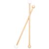 Double Side Drumsticks Ergonomic Handle Drum Sticks Wood and Felt Texture Suitable for Stage Performances and Practice