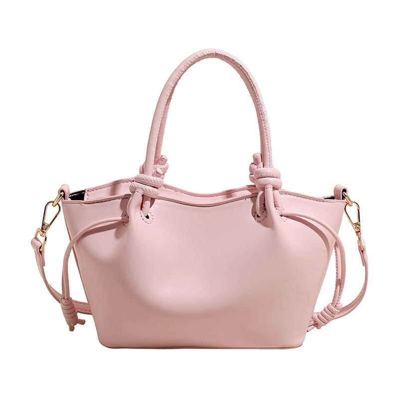 

Корейский стиль Прозрачная текстура Ежедневная поездка Облачная сумка-ведро Нишевая Универсальная Темпераментная На одно плечо Через плечо розовый