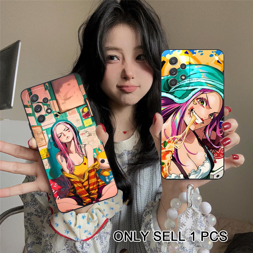 Jewelry Bonney Phone Case for Samsung Galaxy A56 55 54 53 52 51 36 35 34 23 16 15 5G Soft TPU Shockproof Cover