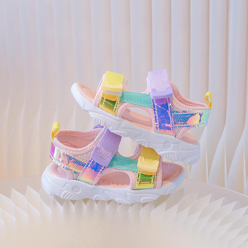 Children's Sandals New Summer Fashion Soft Bottom Princess Versatile Children's Shoes Little Girls Beach Shoes Girls' Shoes