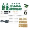 3D Colorful Three-dimensional Christmas Tree Parts Music/bluetooth DIY Electronic Kit