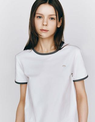 GIORDANO Ringer Color Block Short Sleeve T-Shirt 325545 [5 Colors]