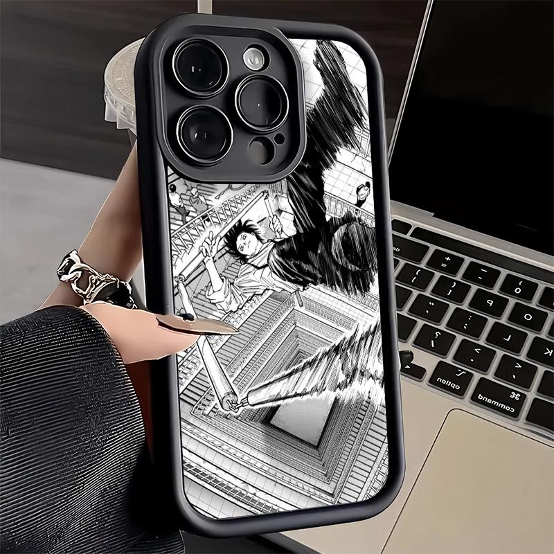 

Ультимативный Аниме Чехол для Телефона с Перспективой для iPhone 16 17 Air 16E 15 Pro Max 14 Plus 13 12 Mini Capa Мягкий Силиконовый Чехол Funda iPhone16
