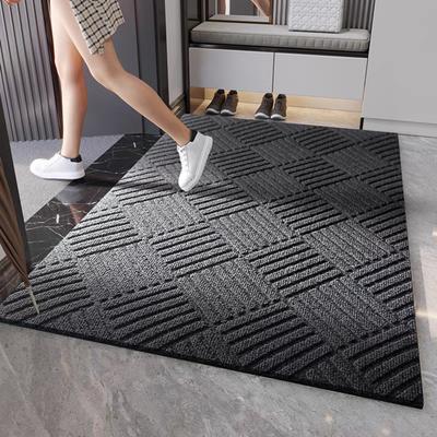 Tapete de Chão Rápido Absorvente Espessado Textura Losango Secagem Rápida Fundo Antiderrapante Capta Sujeira Tapete de Entrada Multiuso Banho Chuveiro Pia Cozinha Carpete