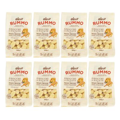 Rummo Pasta Italian Potato Gnocchi 500G X 8-Pack Set