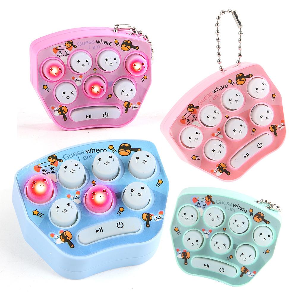 New And Strange Handheld Game Whack-A-Mole Decompression Mini Whack-A-Mole Finger Vent Decompression Toy