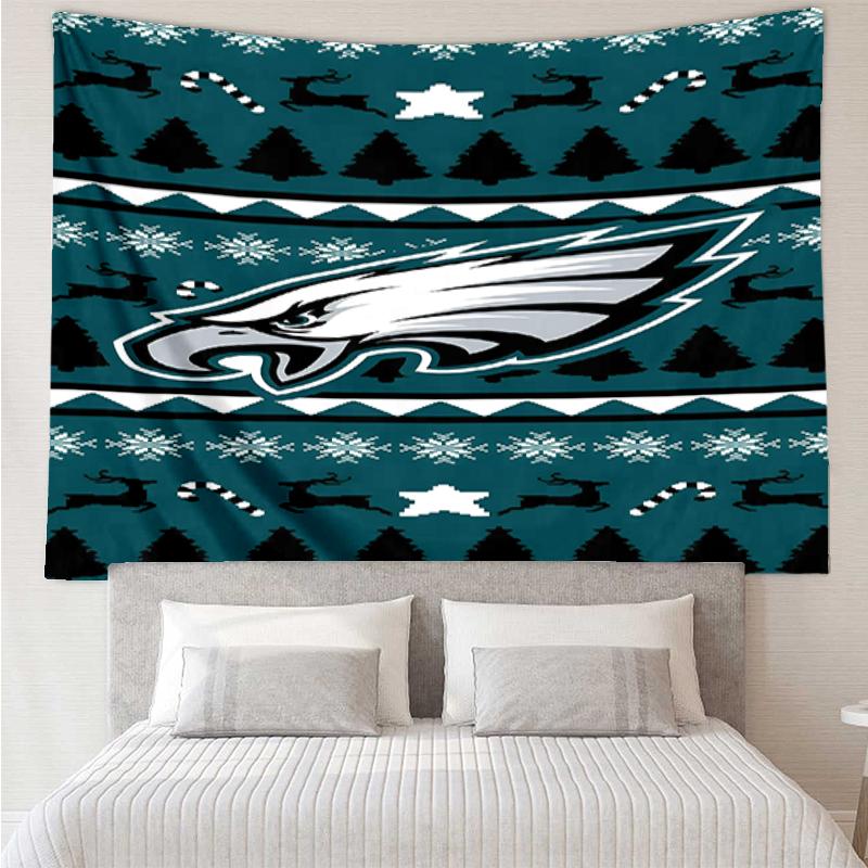 Eagles Print Tapestry, Backdrop, Easy Setup, Ideal for Bedroom, Office & Living Room, with Aesthetic Wall Hanging Decor.