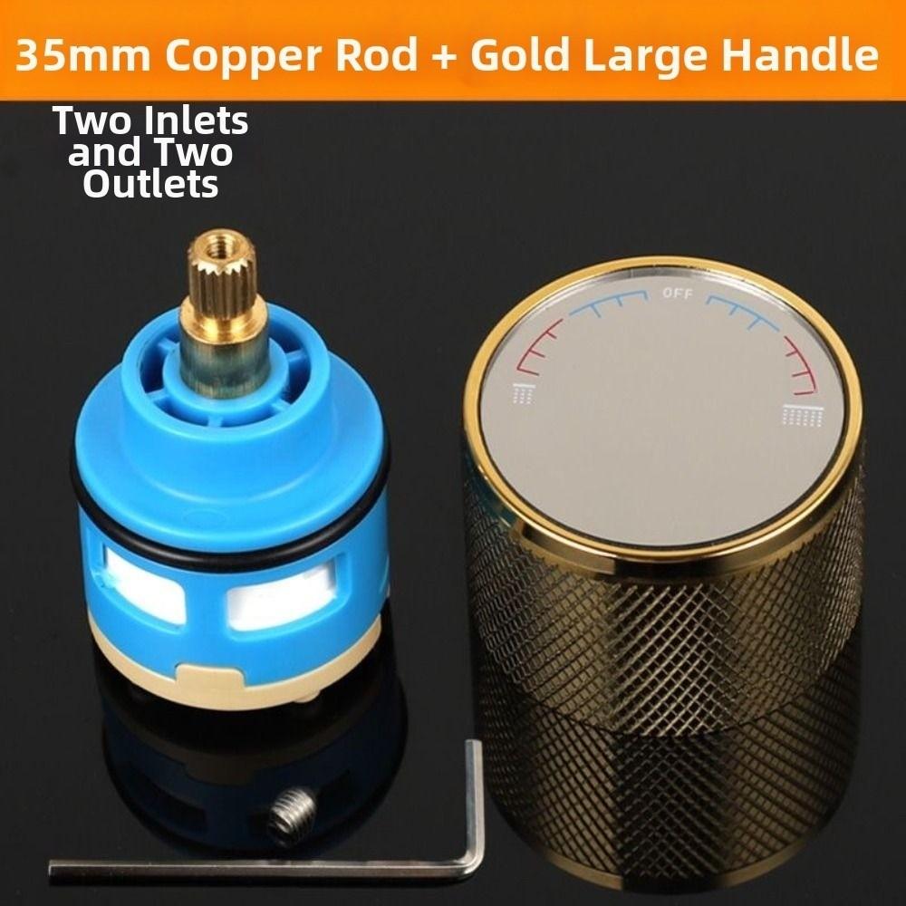 35mm Größe Wasserhahn Ventileinsatz Wassersparender Ersatzventil Langlebige Wasserhahnkartusche Badezimmerwaschbecken