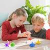 Children's Acrylic Spinning Top Gem Toy, Colorful, Durable, Shiny Crystal Top, Suitable for Boys and Girls at Home, Parties, School, Preschool, Play,