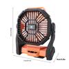 Outdoor Camping Fan Professional Efficient USB Rechargeable Tent Fan Camping Fan with LED Lantern for Camping Outdoor