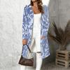 Plus Size Women Long Sleeve Open Front Loose Outerwear Casual Fashion Cardigan