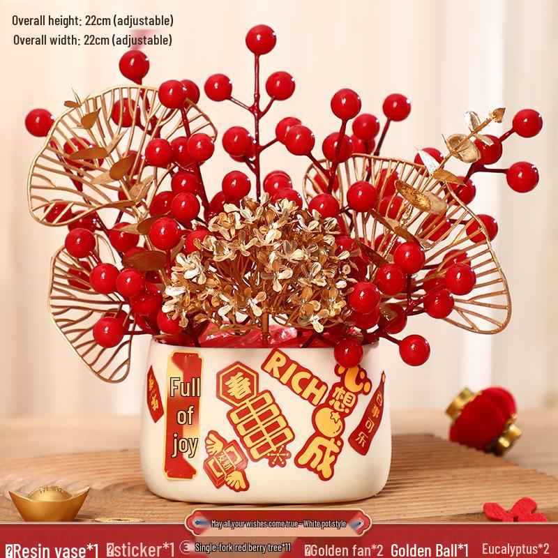 2025 Rok Hada Kaki Nádoba Ozdoba: Nová Domácí Dekorace Štěstí