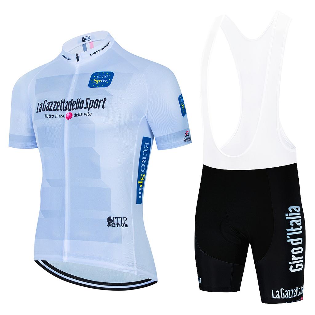 2026 Tour De Giro D'ITALIA Cyklistický dres Set Pánský Krátký rukáv Horská uniforma Ropa Ciclismo Cyklistický dres Cyklistické oblečení Oblek