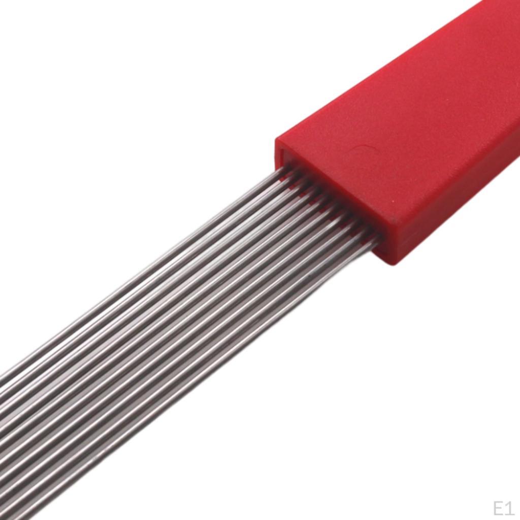 Guiro Scraper Percussion Instrument Steel Rods Professional Latin Quality Sound for