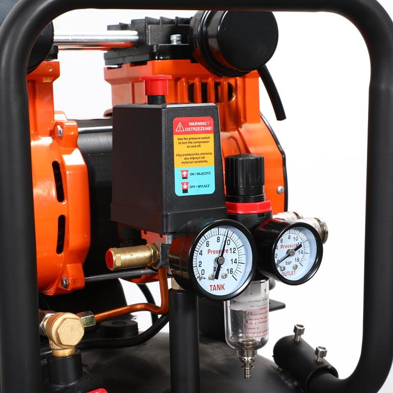 Kompresor Bezolejowy 50L 2000W | Kraft&Dele