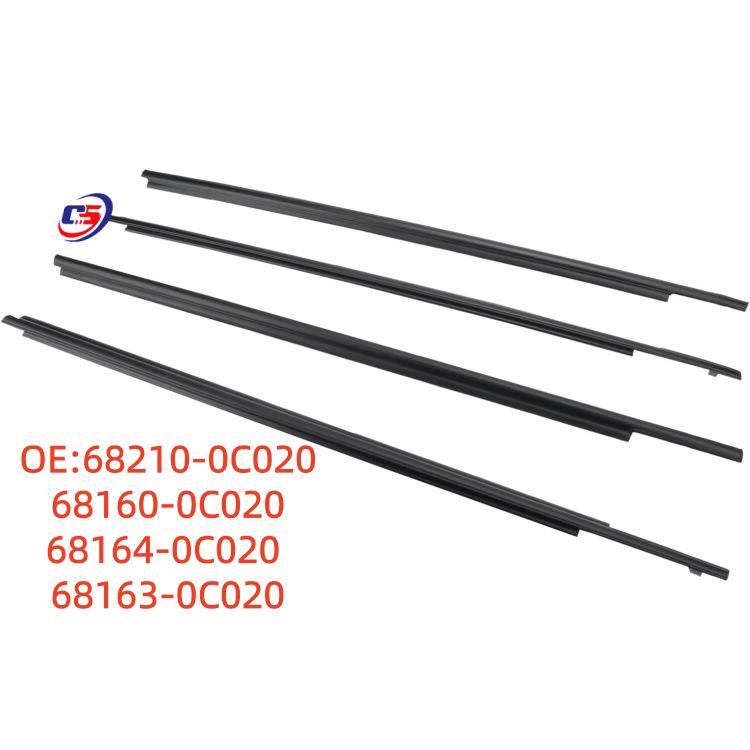 Toyota TUNDRA Car Window Exterior Trim Weatherstrip Seal 68160-0C020 68210-0C020
