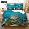 Sea Turtle Set Duvet Cover Set 3d Bedding Digital Printing Bed Linen Queen Size Bedding Set Fashion Design