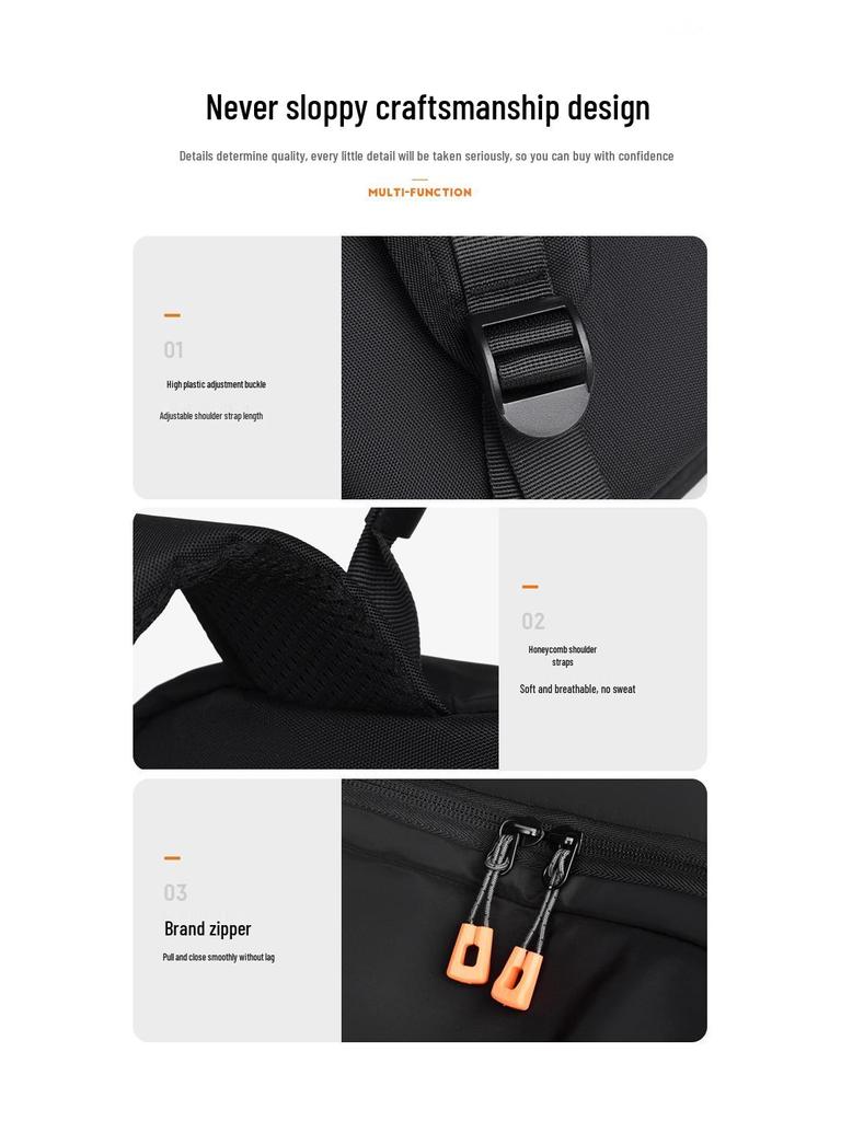 Men's Versatile Casual Backpack for Students and Travel