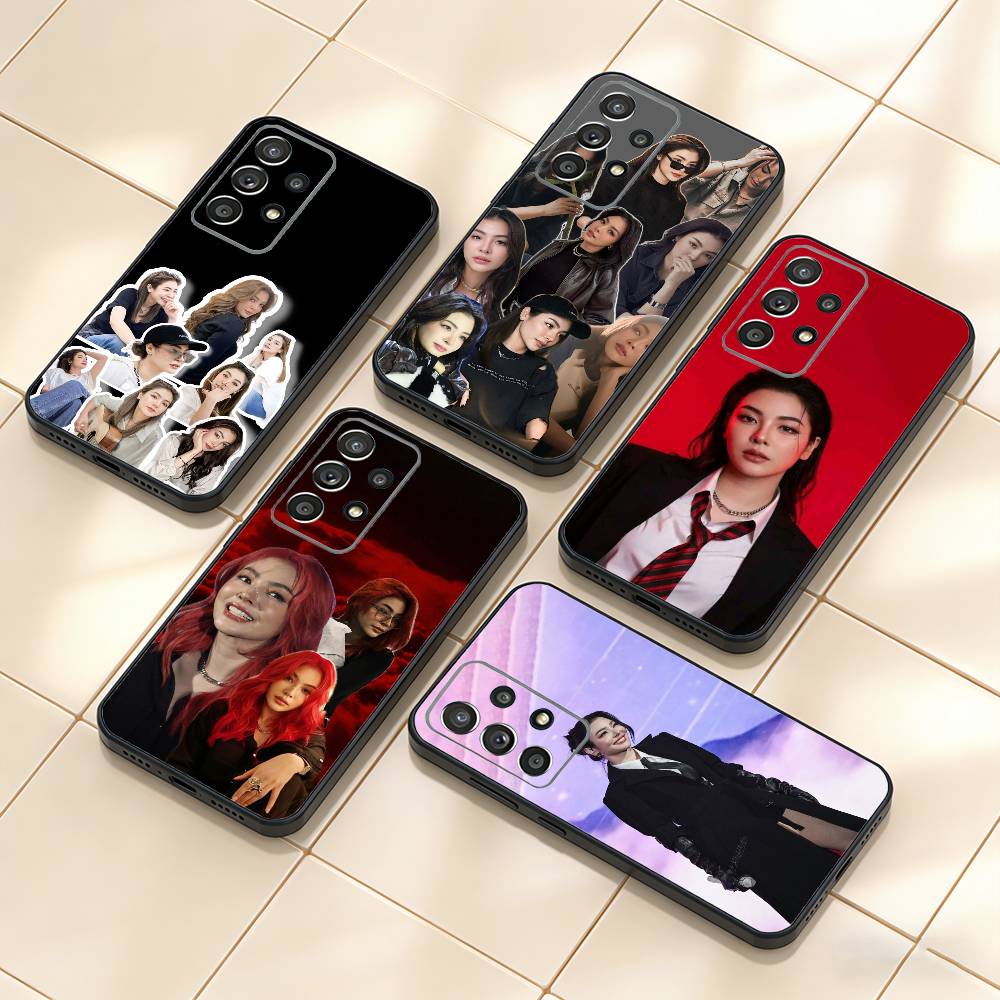 P-Peraya M-Malisorn Faye Phone Case For Samsung S25,S24,S21,S22,S23,S30,Ultra,S20,Plus,Fe,Note,10,9,5G Black Cover