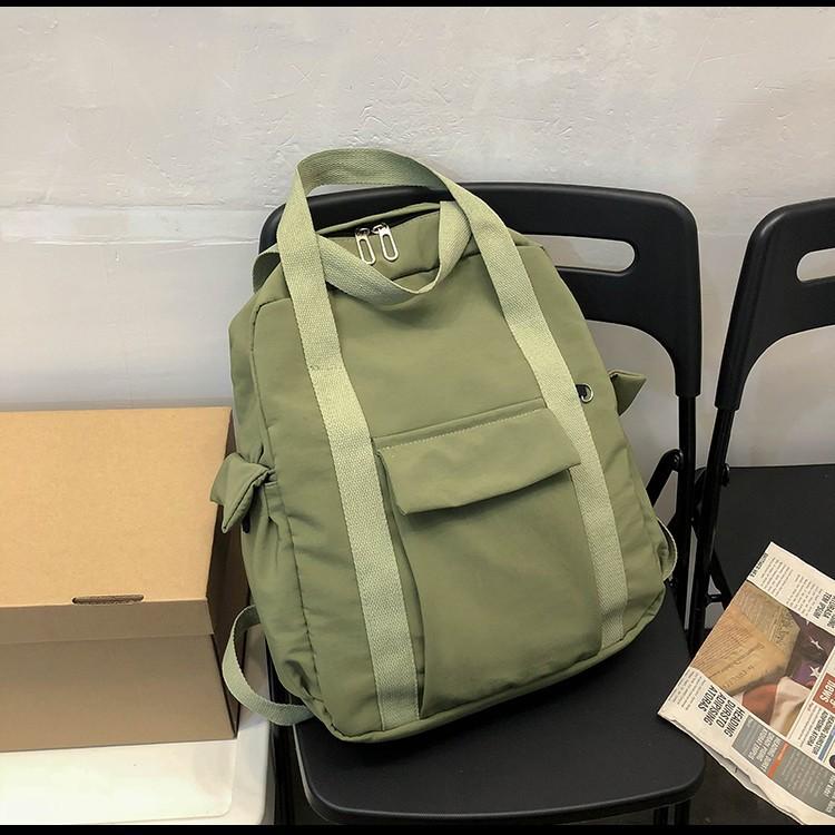 Schoolbag Internet celebrity backpack female 1011 new Korean version simple junior high school student schoolbag large capacity travel backpack 
