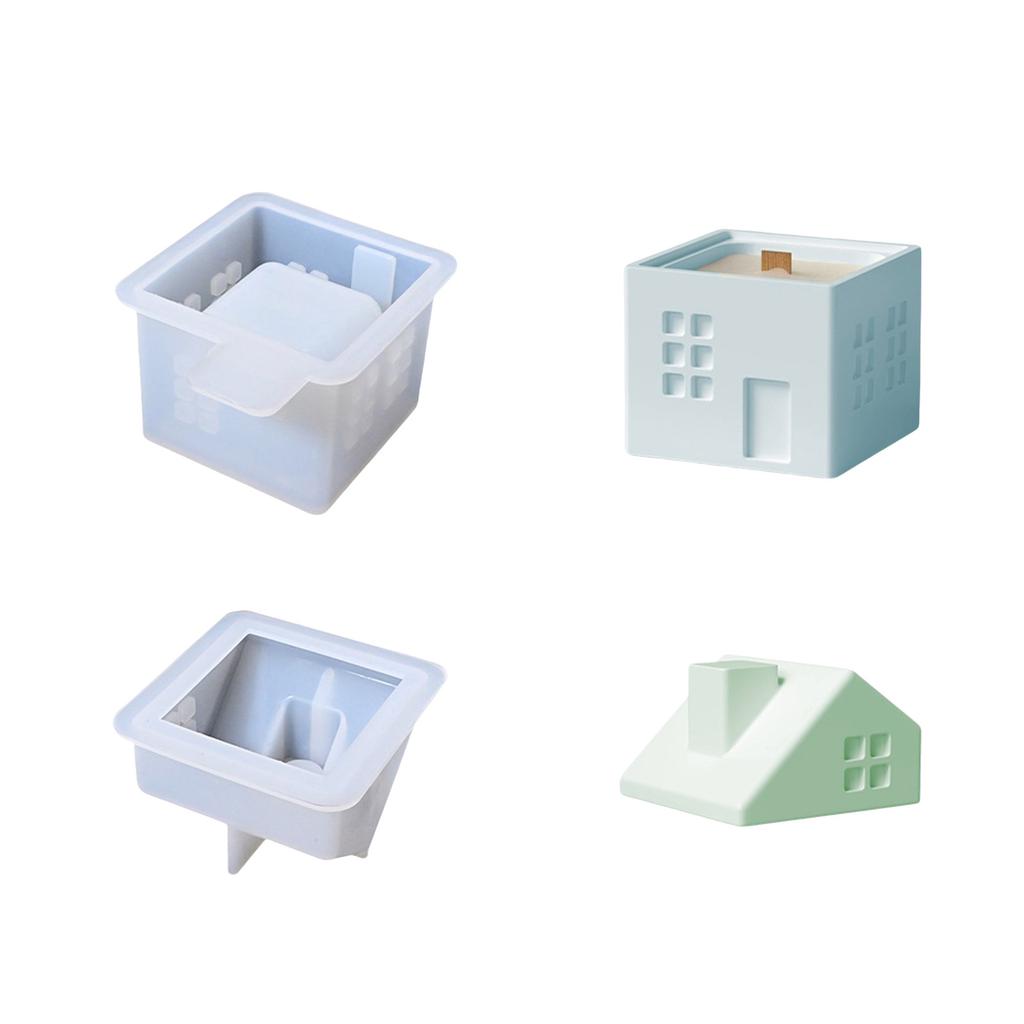 Vielseitige Silikonform Heimdeko-Zubehör für Kerzenherstellung Resin-Basteln DIY Europäischer Pastoralstil Schmuckwerkzeuge