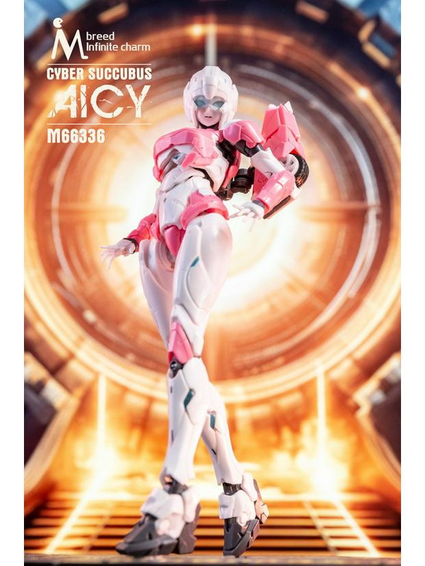 New Meili Wuxian M-Brand 66336 Arcee Children's Mecha Action Figure with Two Matte Faces
