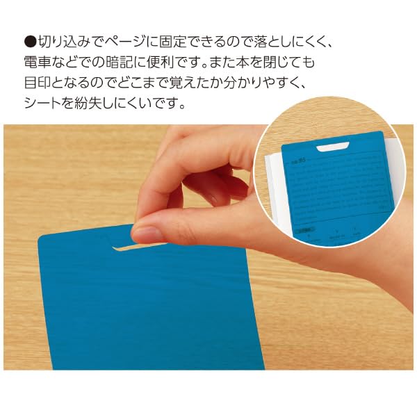 Kokuyo Campus Blue Sheet Memorization Pen Set