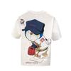 Cool Handsome Cartoon Printed Men'S Short-Sleeved T-Shirt Summer Half-Sleeved Men'S Clothing Handsome Trendy T-Shirt Men'S Top