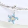 Copper Sea Star Ocean Pendant Beads Original Pendants Bracelet Charm Jewelry Party Diy Trendy Gifts