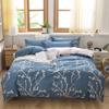 Aloe Cotton Blend Bedding Set Striped Sheet Style Modern Simple 1.2m/1.5m/1.8m/2.0m/2.2m Beds Home Bedroom Decor